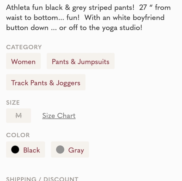Free bundle of 35 Athleta Pants crop - Picture 6 of 6